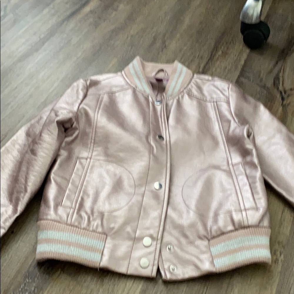 adorable bomber jacket for little girls